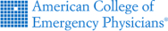 American College of Emergency Physicians logo